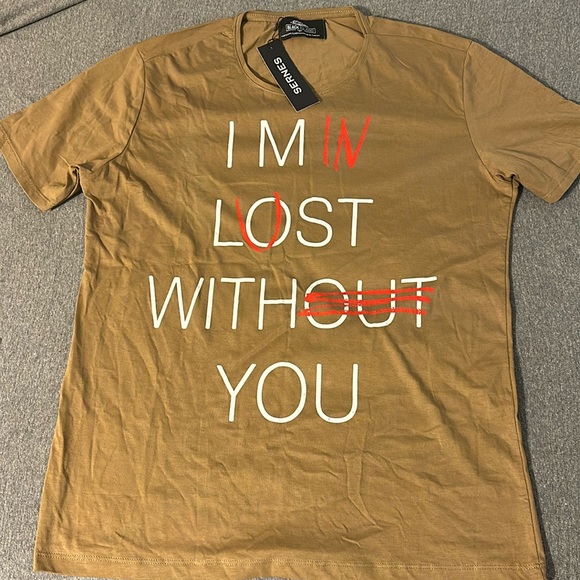 Tan Streetwear Shirt, Made in Turkey - Picture 1 of 5